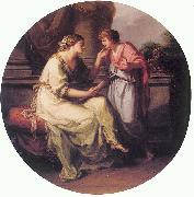 Papirius Pratextatus Entreated by his Mother to Disclose the Secrets of the Deliberations of the Rom, Angelica Kauffmann